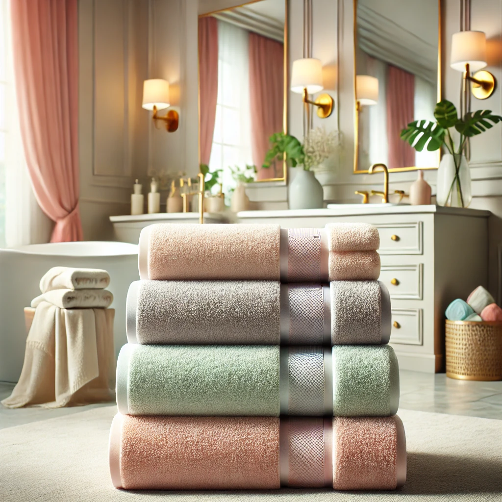 Ultra-Soft Organic Cotton Bath Towels (Set of 4)